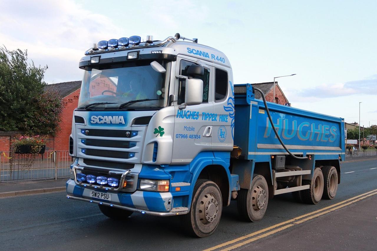 Scania XT 8x4 – Tippbil – lastbil