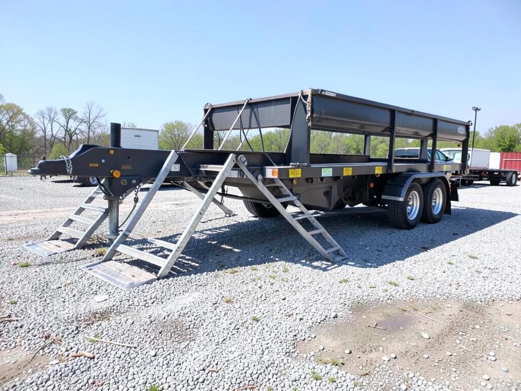 Maskintrailer 3-axlad 24 ton – bild 1 av 1