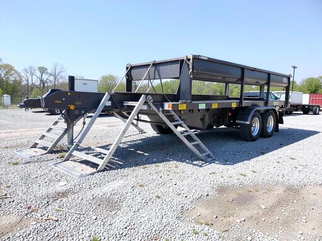 Maskintrailer 3-axlad 24 ton – släp & maskintrailers till salu